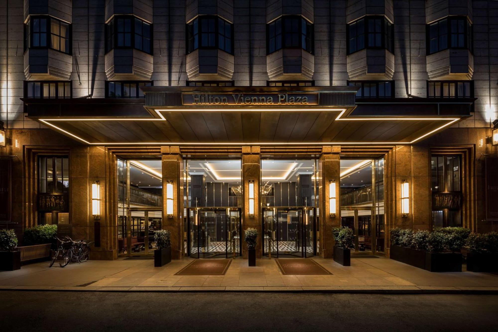 Hilton Vienna Plaza Otel Dış mekan fotoğraf